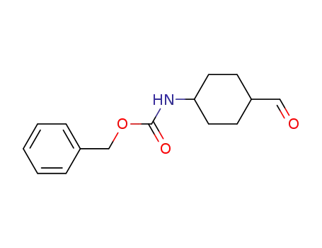 (4-formyl-cyclohexyl)-carbamic acid benzyl ester