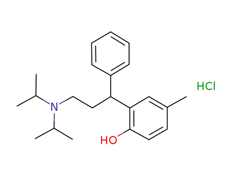 N,N-diisopropyl-3-(2-hydroxy-5-methylphenyl)-3-phenylpropylamine hydrochloride