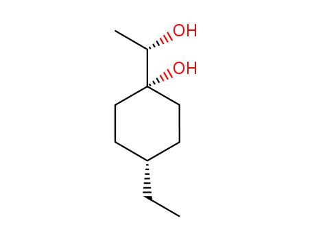 trans-4-ethyl-1-(1S-hydroxyethyl)cyclohexanol