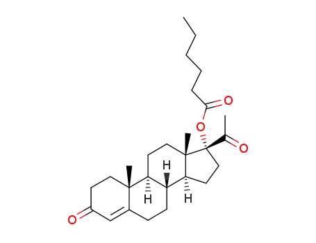17-hexanoyloxy-pregn-4-ene-3,20-dione